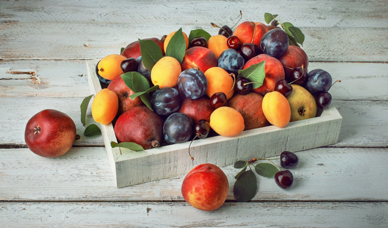 En verano, la mejor fruta dulce